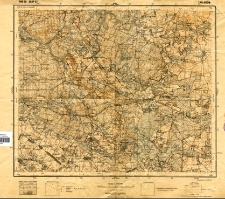 Mapa topograficzna Polski: Zabłudów Pas 36 Słup 37 (pow. Białystok, woj. białostockie).