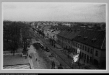 Suwałki, widok z Ratusza na ul. Kościuszki