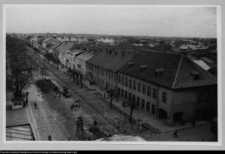 Suwałki, widok z Ratusza na ul. Kościuszki