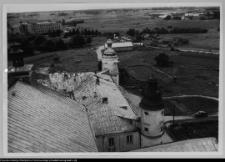 Sejny, widok z wieży kościoła na północną część zespołu poklasztornego