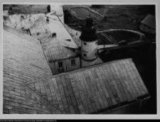 Sejny, widok z wieży kościoła na północną część zespołu poklasztornego