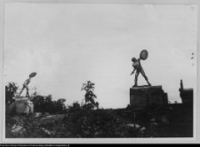 Białystok, Ogrody Branickich, rzeźba ogrodowa - makieta