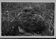 Białystok, Ogrody Branickich, zniszczony wazon parkowy