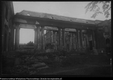 Białystok, ruiny Pałacu Branickich