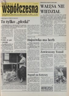 Gazeta Wsp&oacute;łczesna 1994, nr 162
