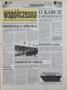 Gazeta Wsp&oacute;łczesna 1995, nr 4