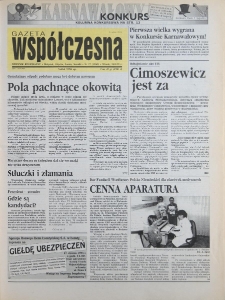 Gazeta Wsp&oacute;łczesna 1995, nr 17