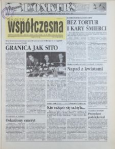 Gazeta Wsp&oacute;łczesna 1995, nr 49