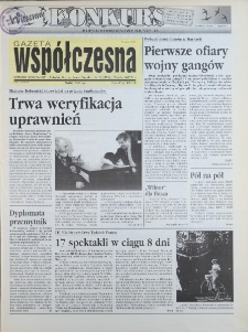 Gazeta Współczesna 1995, nr 52