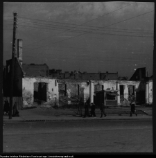 Białystok, zburzony budynek zbrojowni Branickich