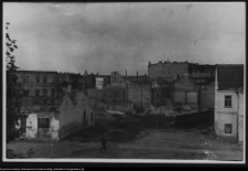 Białystok, zburzony budynek zbrojowni Branickich