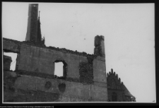 Białystok, zburzony budynek zbrojowni Branickich