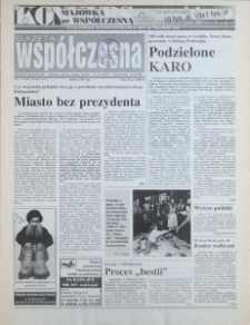 Gazeta Wsp&oacute;łczesna 1995, nr 85