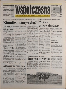 Gazeta Współczesna 1995, nr 137