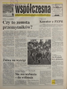 Gazeta Wsp&oacute;łczesna 1995, nr 143