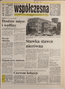 Gazeta Wsp&oacute;łczesna 1995, nr 162