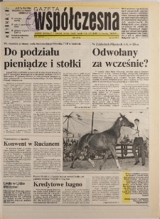 Gazeta Wsp&oacute;łczesna 1995, nr 163