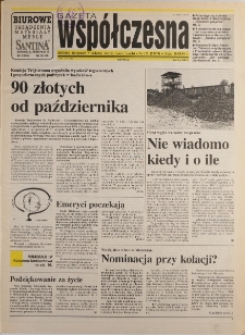 Gazeta Wsp&oacute;łczesna 1995, nr 167