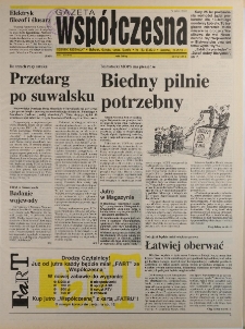 Gazeta Współczesna 1995, nr 183