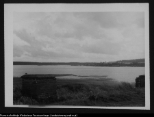 Wigry, krajobraz - fragment muru