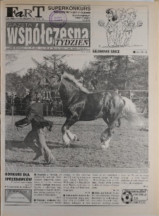 Gazeta Wsp&oacute;łczesna 1995, nr 199