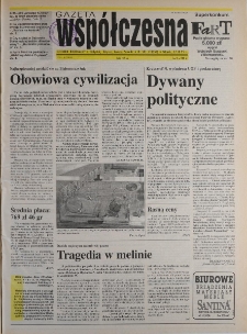 Gazeta Wsp&oacute;łczesna 1995, nr 201