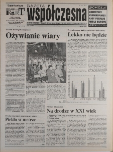 Gazeta Wsp&oacute;łczesna 1995, nr 210