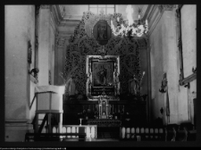 Wigry : zespół klasztorno-kościelny (ołtarz główny)
