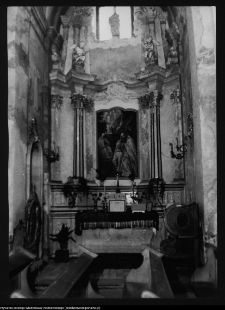 Wigry : zesp&oacute;ł klasztorno-kościelny (ołtarz boczny)