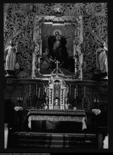 Wigry : zesp&oacute;ł klasztorno-kościelny (ołtarz gł&oacute;wny)