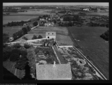 Wigry, widok na część założenia klasztoru i okolicę