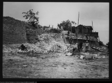 Wigry, fragment mur&oacute;w klasztoru