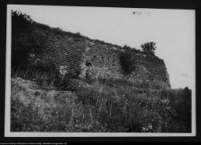 Wigry, fragment mur&oacute;w klasztoru