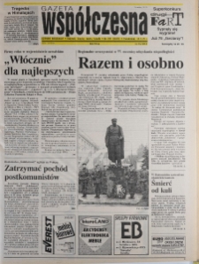 Gazeta Wsp&oacute;łczesna 1995, nr 219