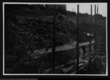 Wigry, mury oporowe (prace konserwatorskie)