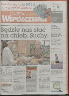 Gazeta Współczesna 2010, nr 166