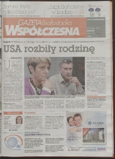 Gazeta Współczesna 2010, nr 189