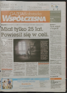 Gazeta Wsp&oacute;łczesna 2010, nr 205