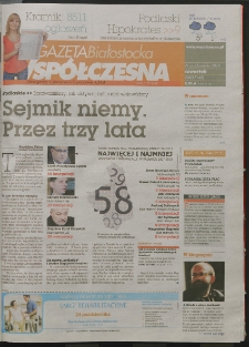 Gazeta Współczesna 2010, nr 206