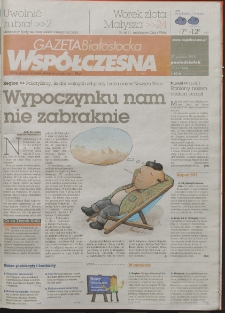 Gazeta Współczesna 2010, nr 250
