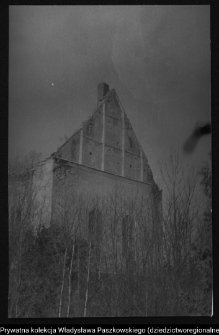 G&oacute;rne, ruiny kościoła ewangelickiego