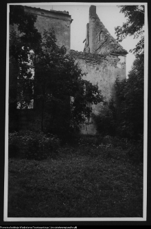 G&oacute;rne, ruiny kościoła ewangelickiego