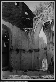 G&oacute;rne, ruiny kościoła ewangelickiego