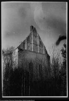 G&oacute;rne, ruiny kościoła ewangelickiego