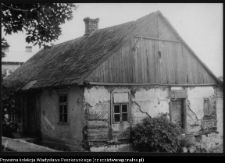 Goniądz, drewniana chałupa