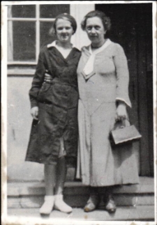 Janina Bem z jedną ze swoich uczennic