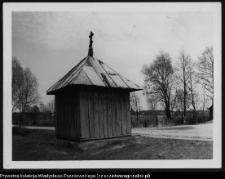 Trześcianka, prawosławna kapliczka za wsią