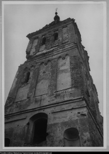 Mieruniszki, ruiny kościoła ewangelickiego