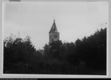 Mieruniszki, ruiny kościoła ewangelickiego