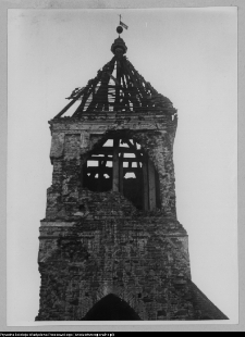 Mieruniszki, ruiny kościoła ewangelickiego